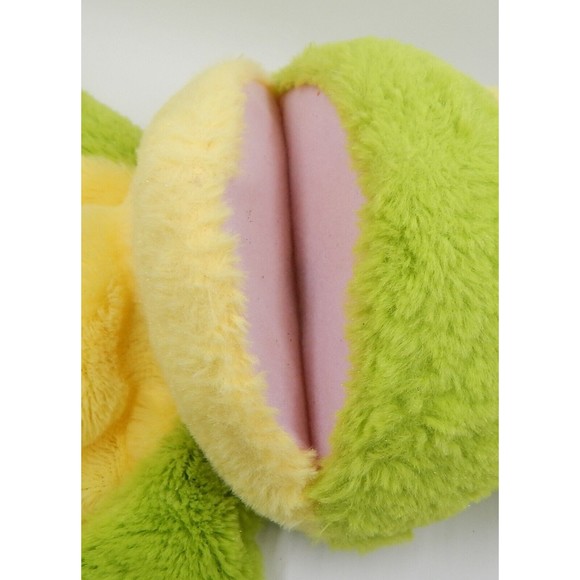 Spark Create Imagine Green Frog Croaking Ribbit Sound Plush Hand Puppet - Picture 8 of 9
